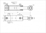 Гидроцилиндр ЦГ-80.50х200.32