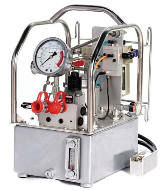 Пневмогидростанция QMP304 для взрывоопасных зон, 2–4 выхода