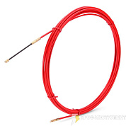 Cтальная протяжка в оболочке из полипропилена со сменными наконечниками STP-4.0/15 (Fortisflex), КВТ  76681