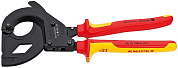 Резак для кабеля со стальным армированием электроизолированный KNIPEX 95 36 315 A KN-9536315A
