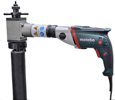 Фаскосниматель для труб ISM-80 (с двигателем METABO), Ø28–76 мм