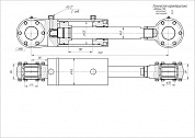 Гидроцилиндр ЦГ-125.63х130.11