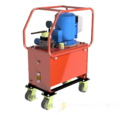 Насосная станция с электроприводом с ручным распределителем НЭР-5,0И40Ф1