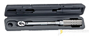 50879 Ключ динамометрический регулируемый с трещоткой, с реверсом, DR 1/4", 3 - 15 Нм, 190 - 210 мм