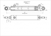 Гидроцилиндр ЦГ-63.35х320.11